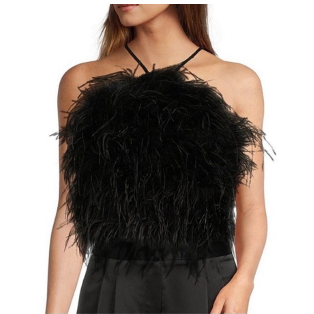 Antonio Melani feather top.